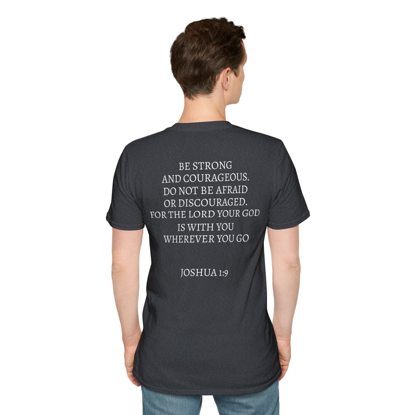 Joshua 1:9 Cross Tee
