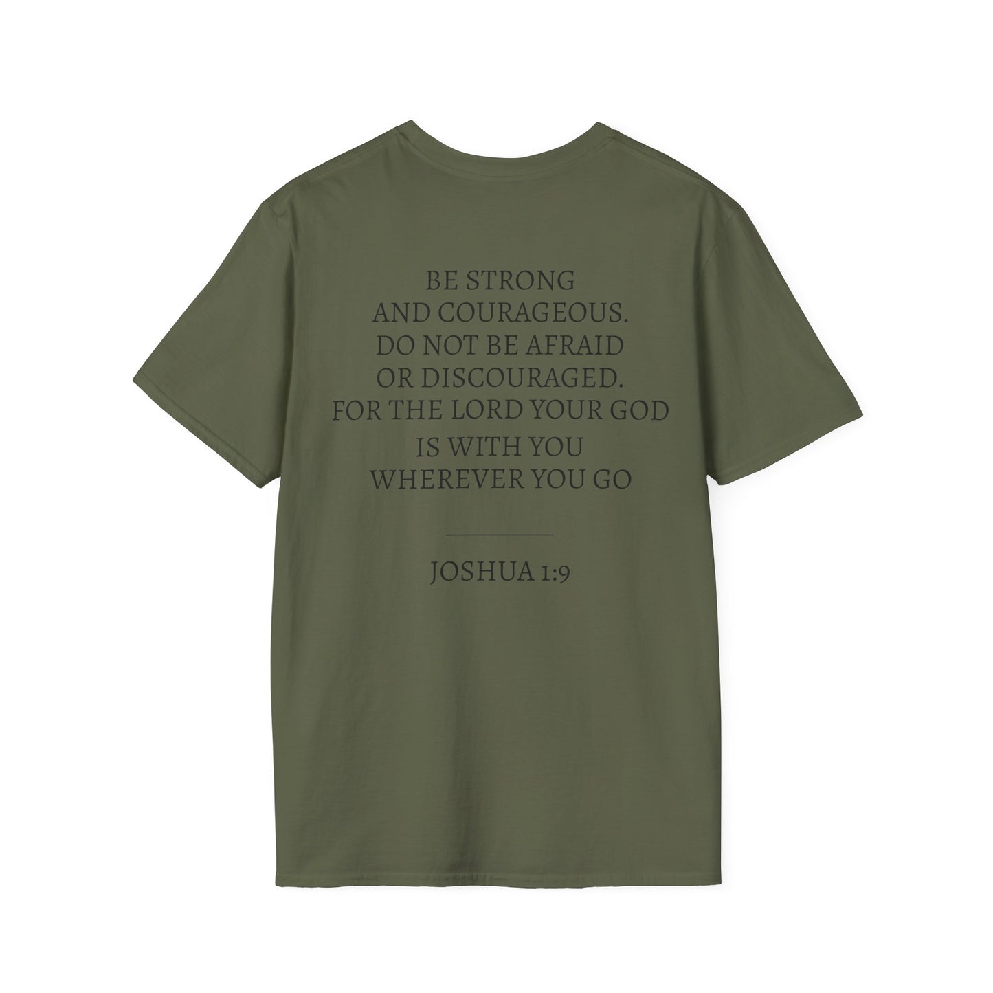 Joshua 1:9 Cross Tee