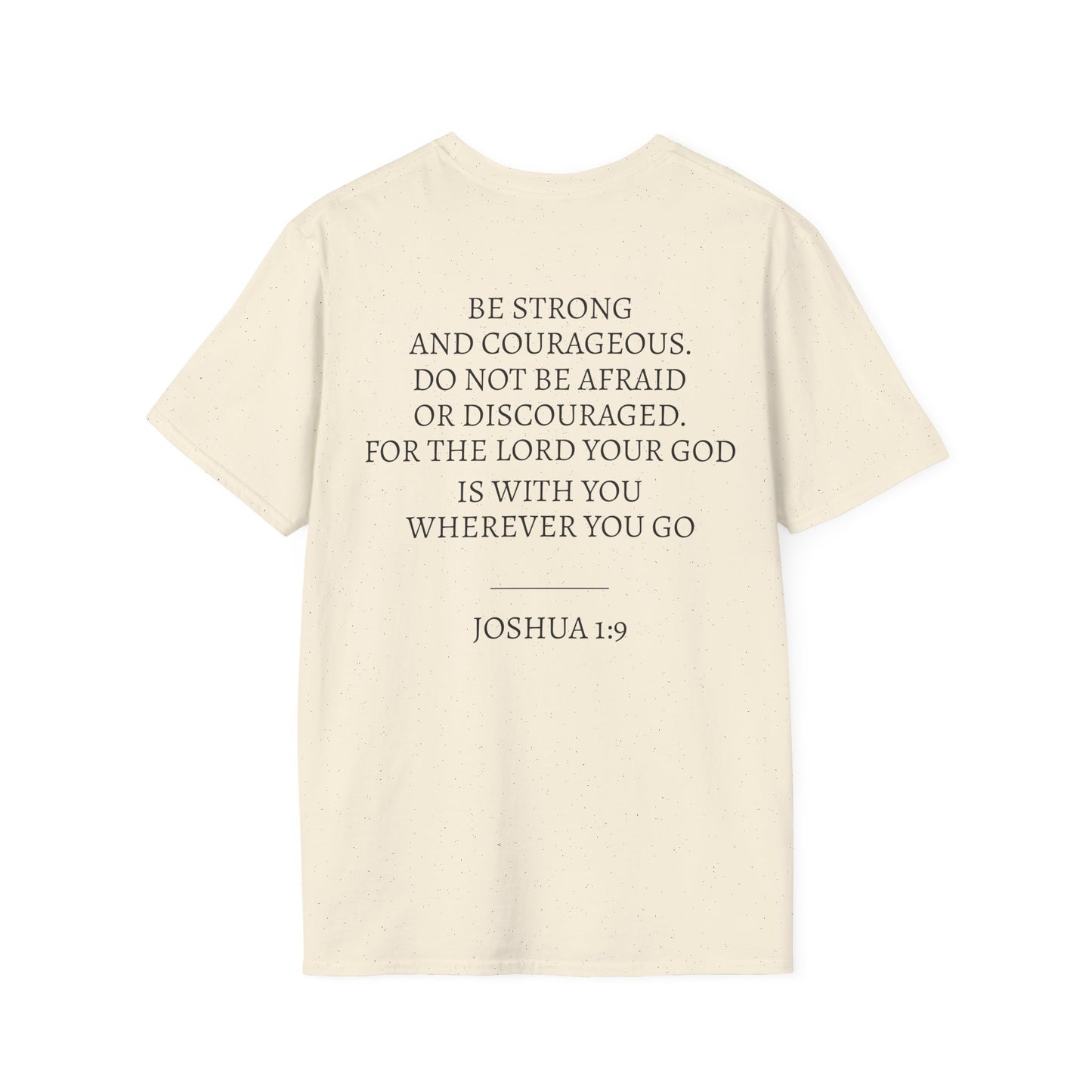 Joshua 1:9 Cross Tee