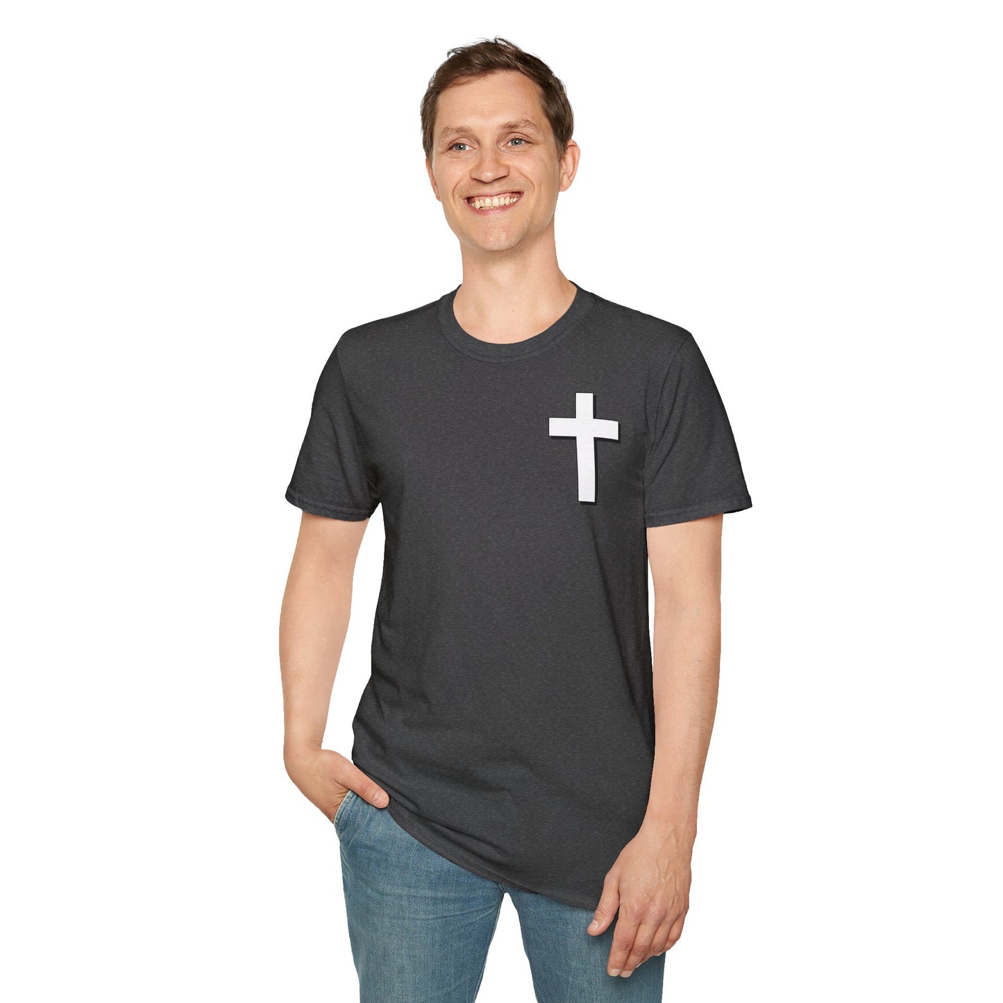 Joshua 1:9 Cross Tee