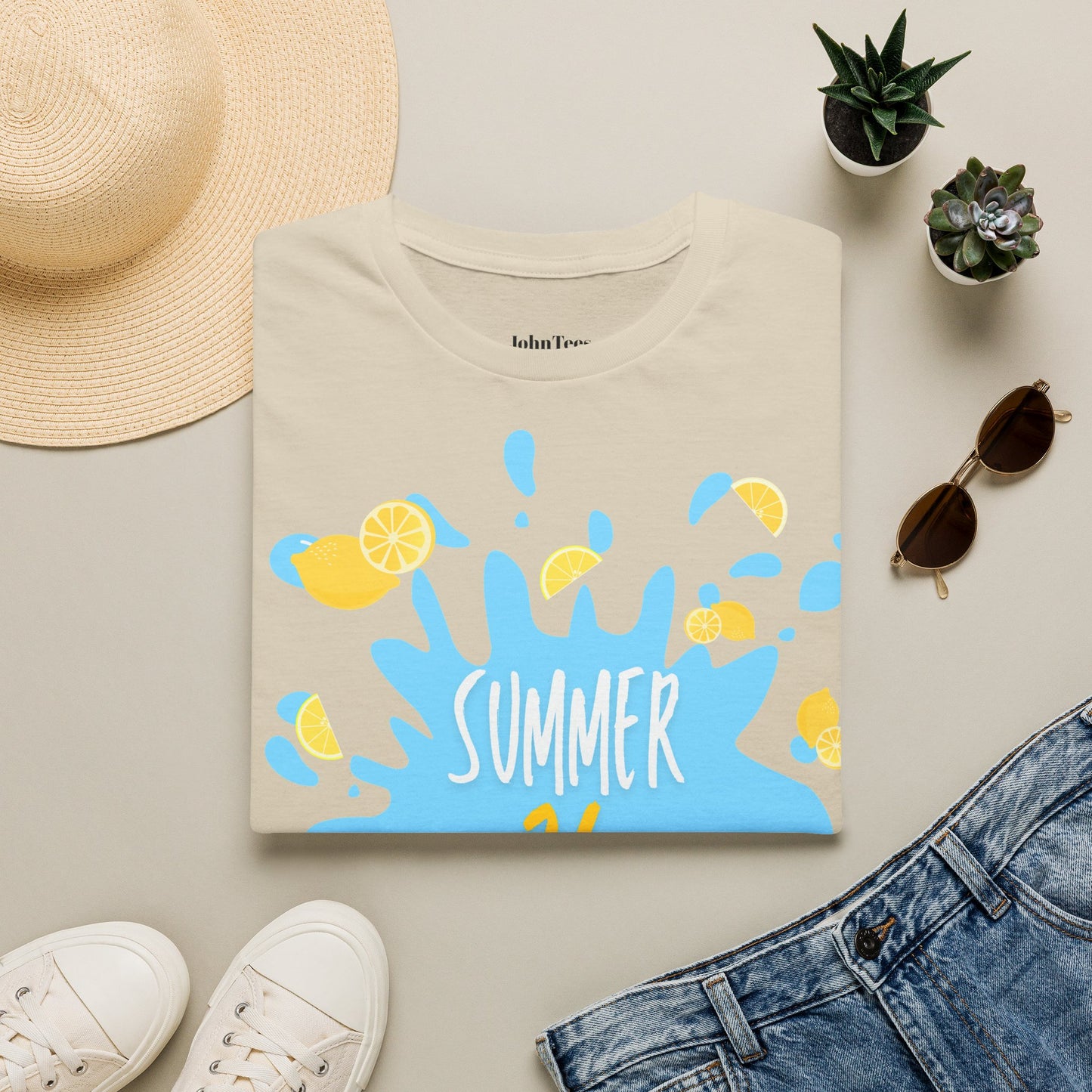Summer 26 Lemon Splash T-Shirt 🍋🌊