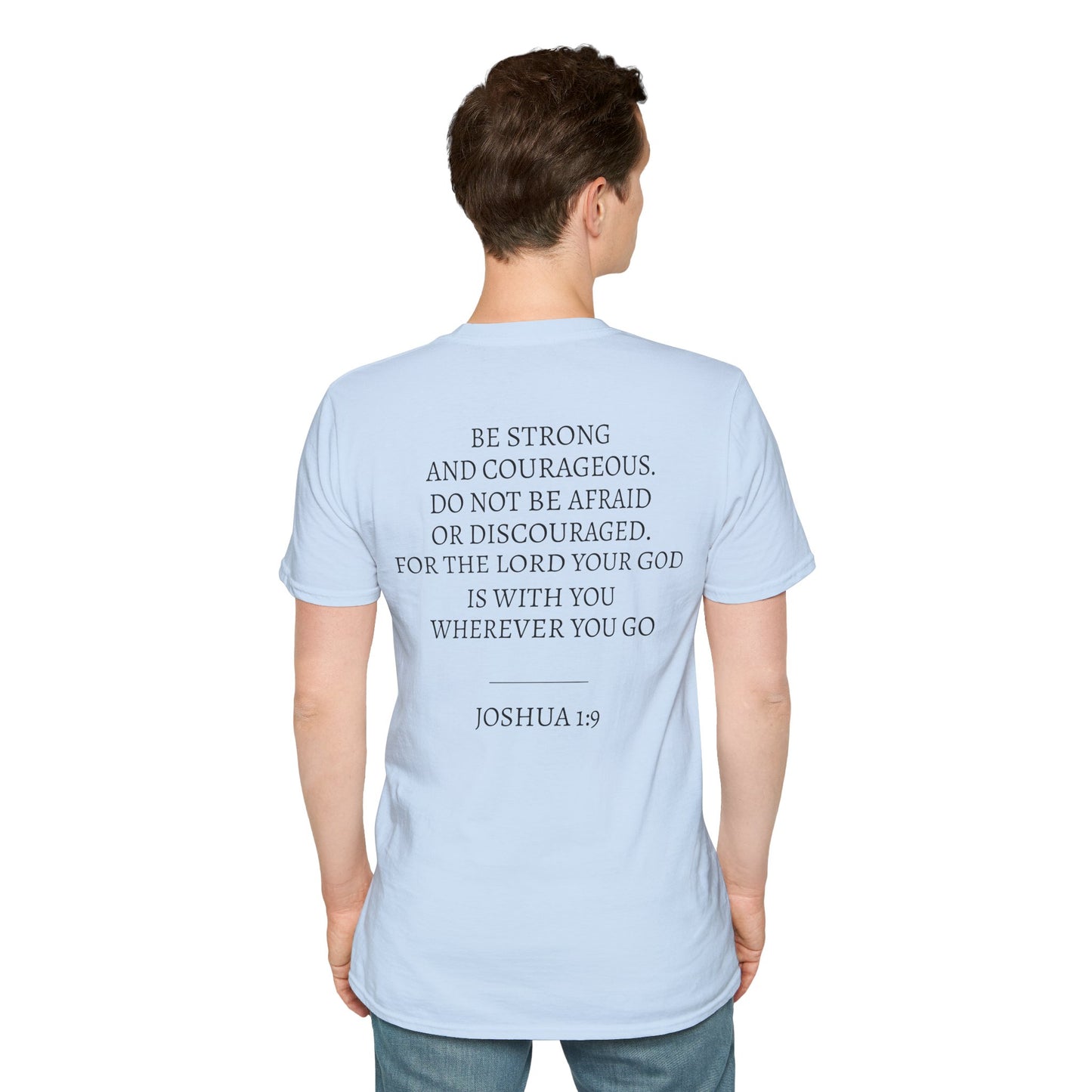 Joshua 1:9 Cross Tee