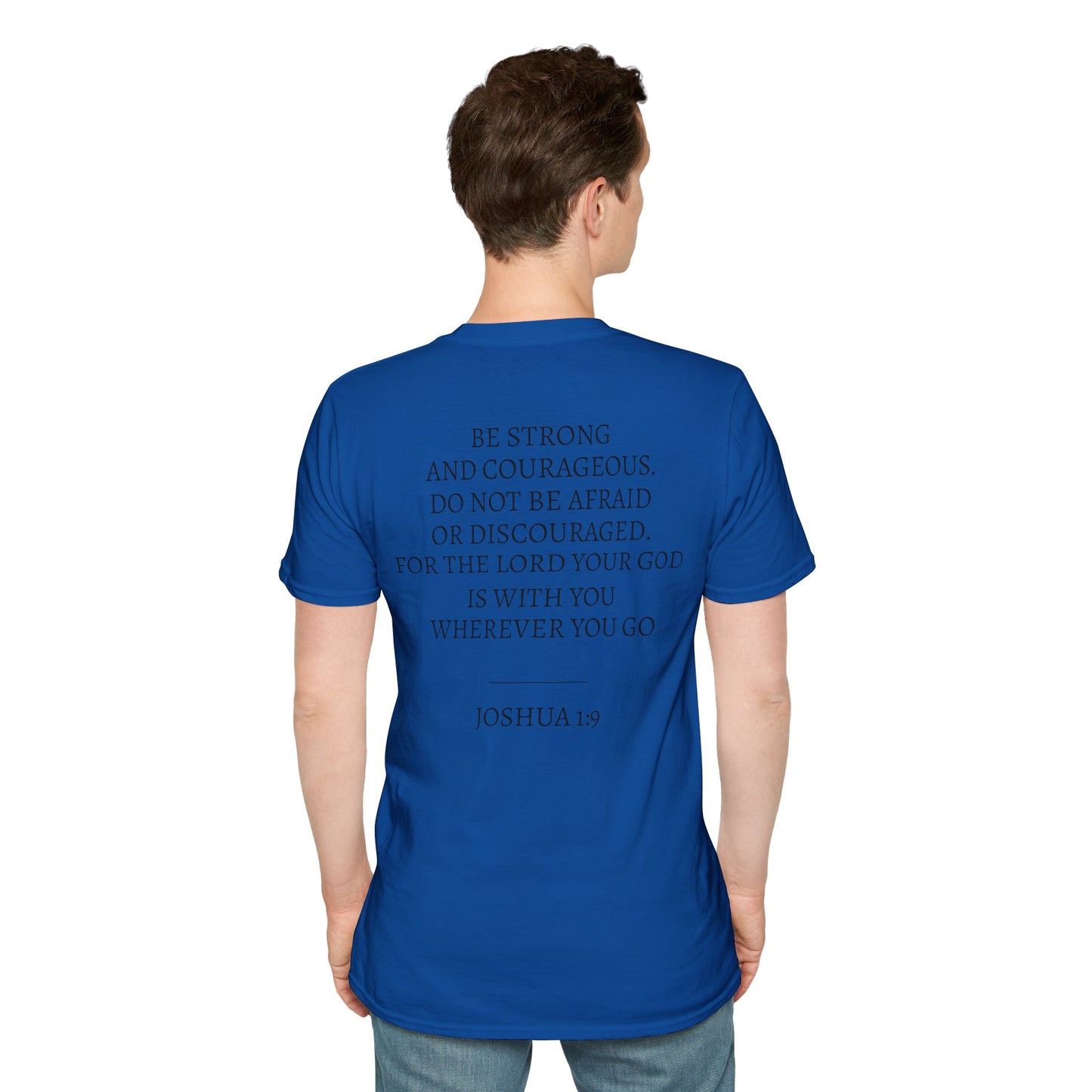 Joshua 1:9 Cross Tee