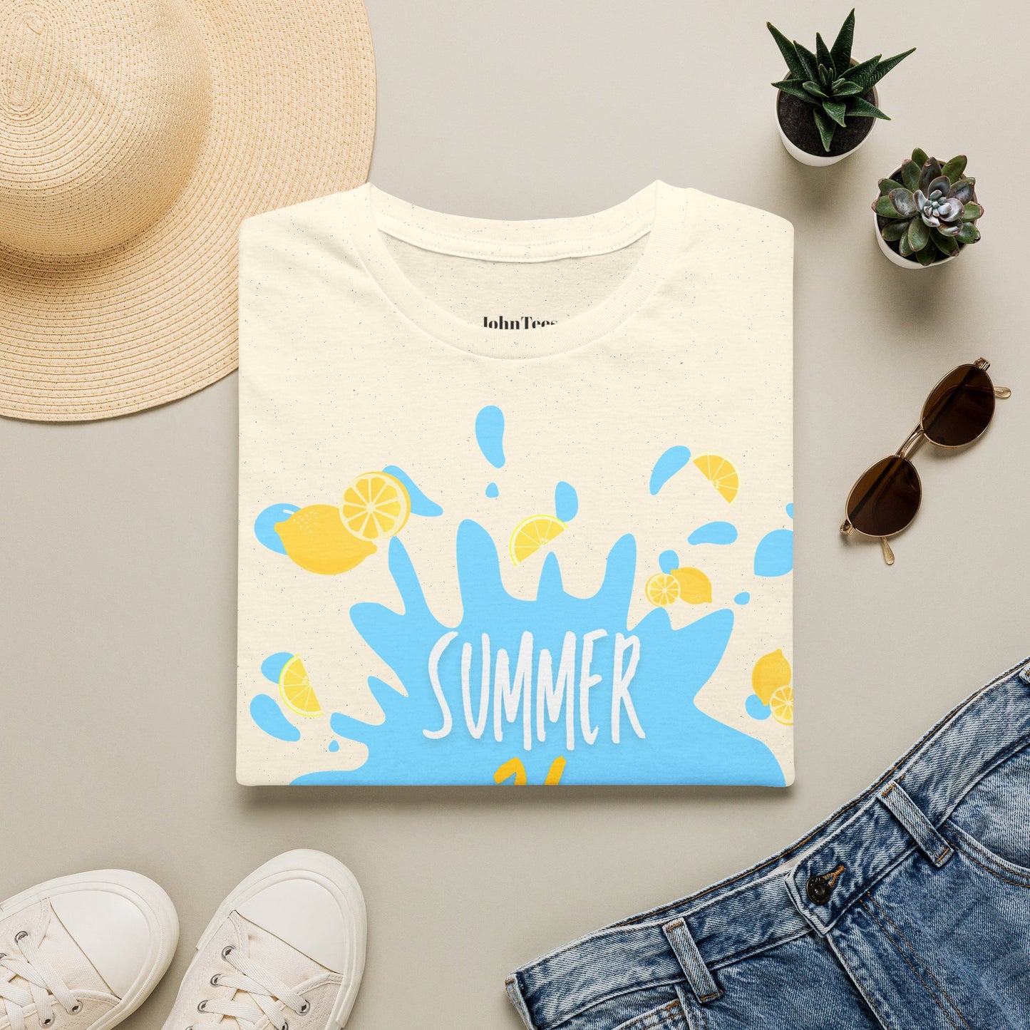 Summer 26 Lemon Splash T-Shirt 🍋🌊