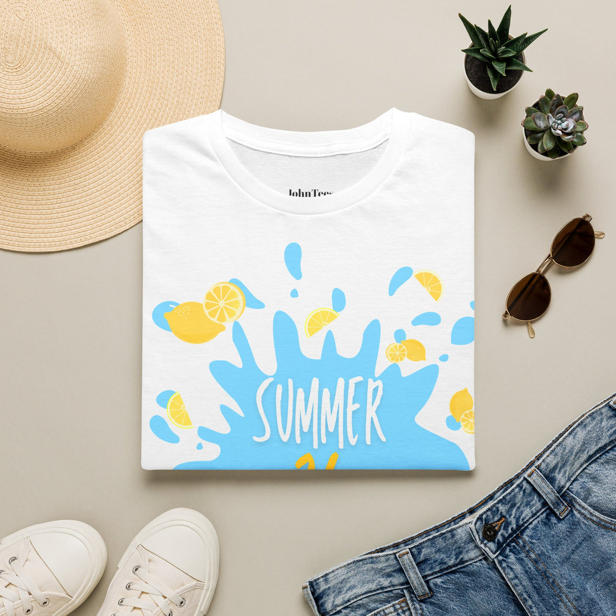 Summer 26 Lemon Splash T-Shirt 🍋🌊
