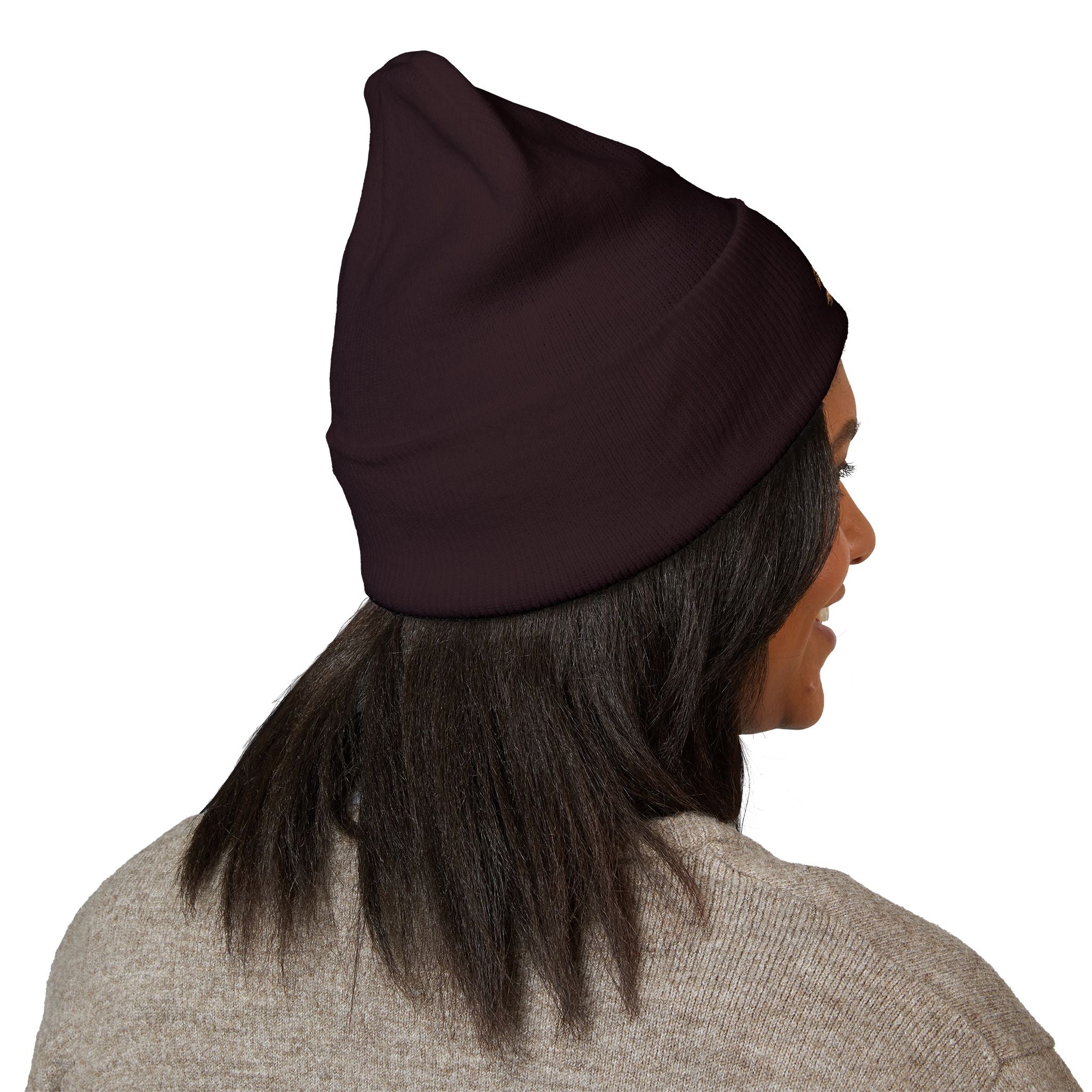 Embroidered Robin Beanie