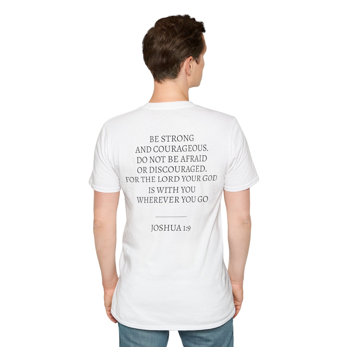 Joshua 1:9 Cross Tee