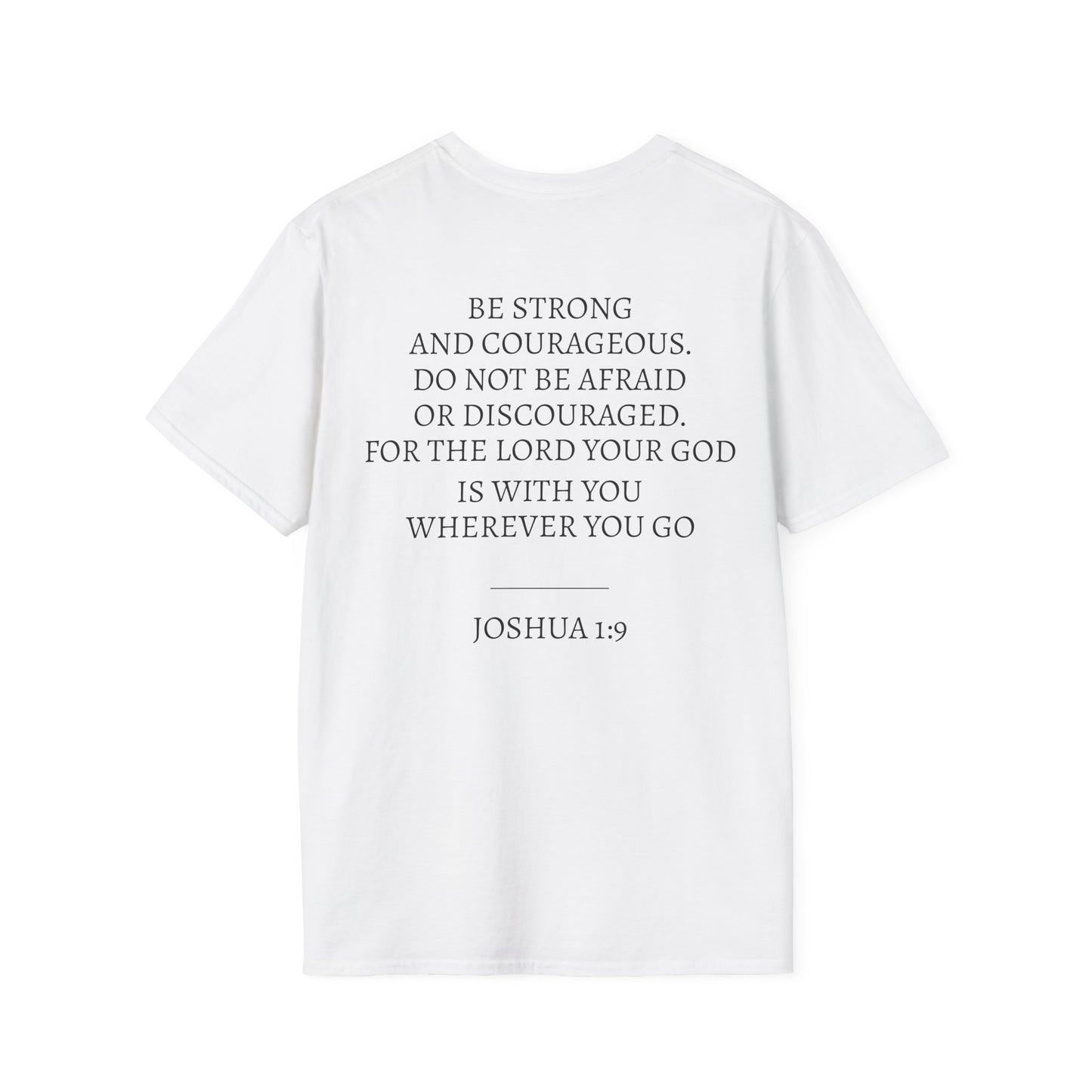 Joshua 1:9 Cross Tee
