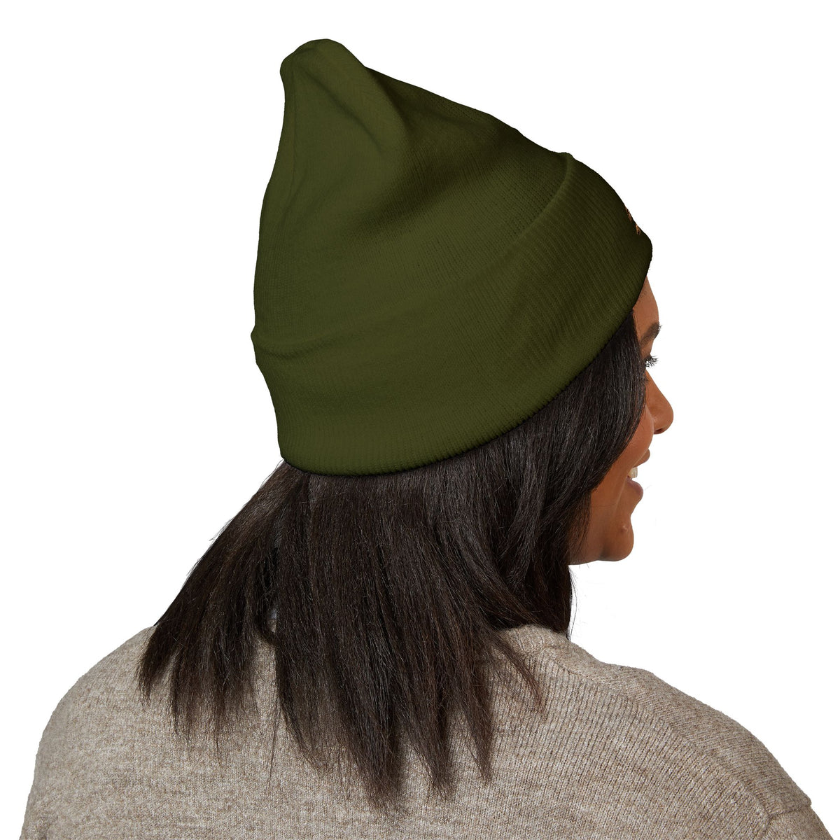 Embroidered Robin Beanie