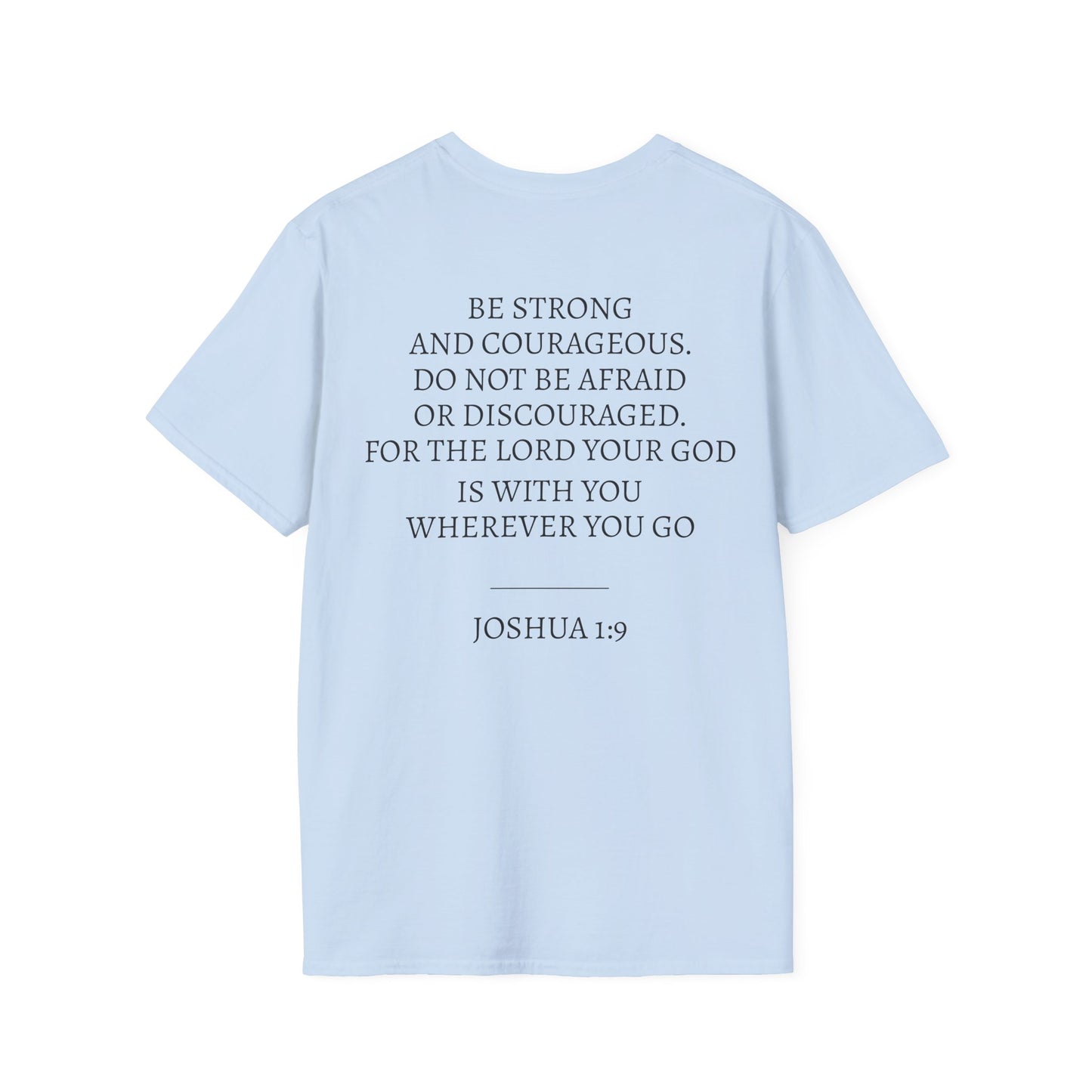 Joshua 1:9 Cross Tee