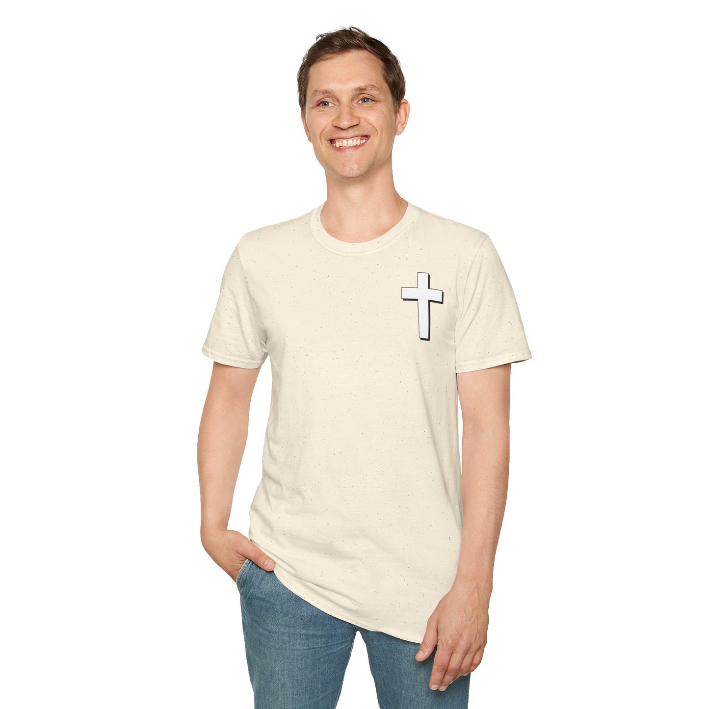 Joshua 1:9 Cross Tee