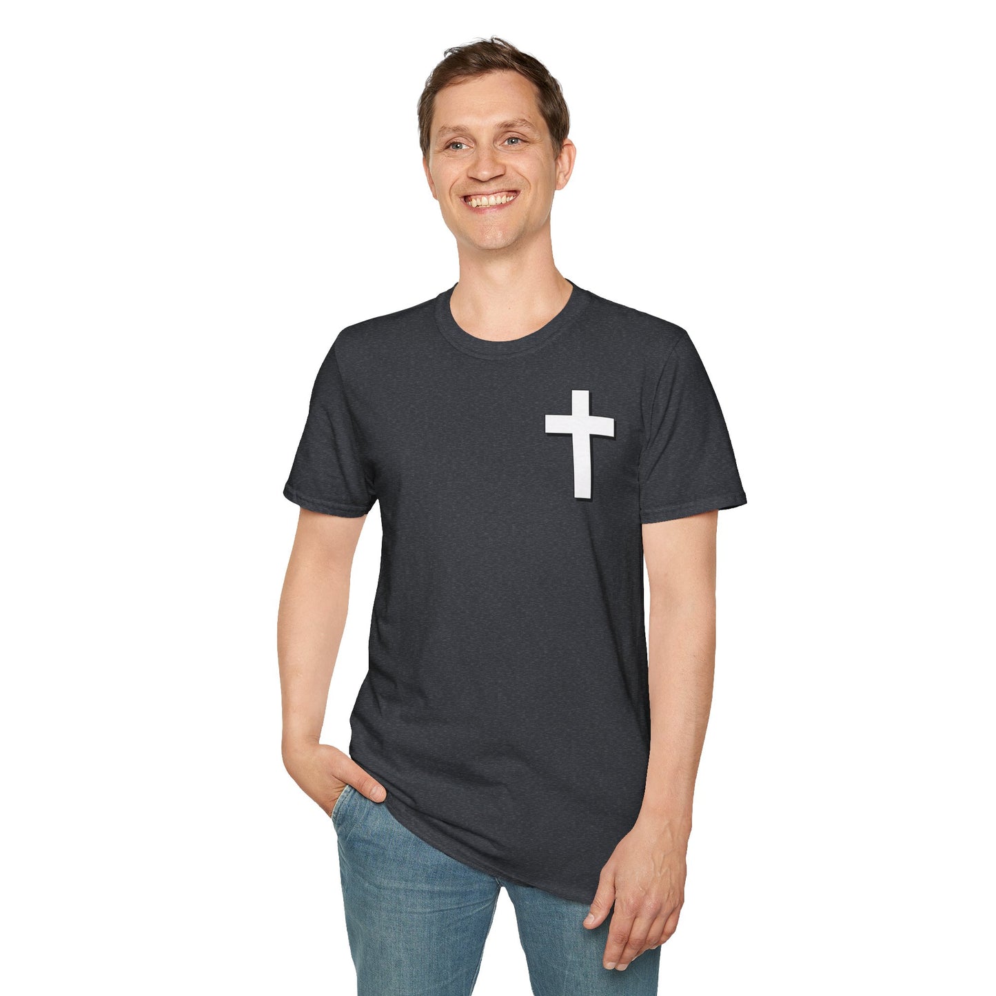 Joshua 1:9 Cross Tee