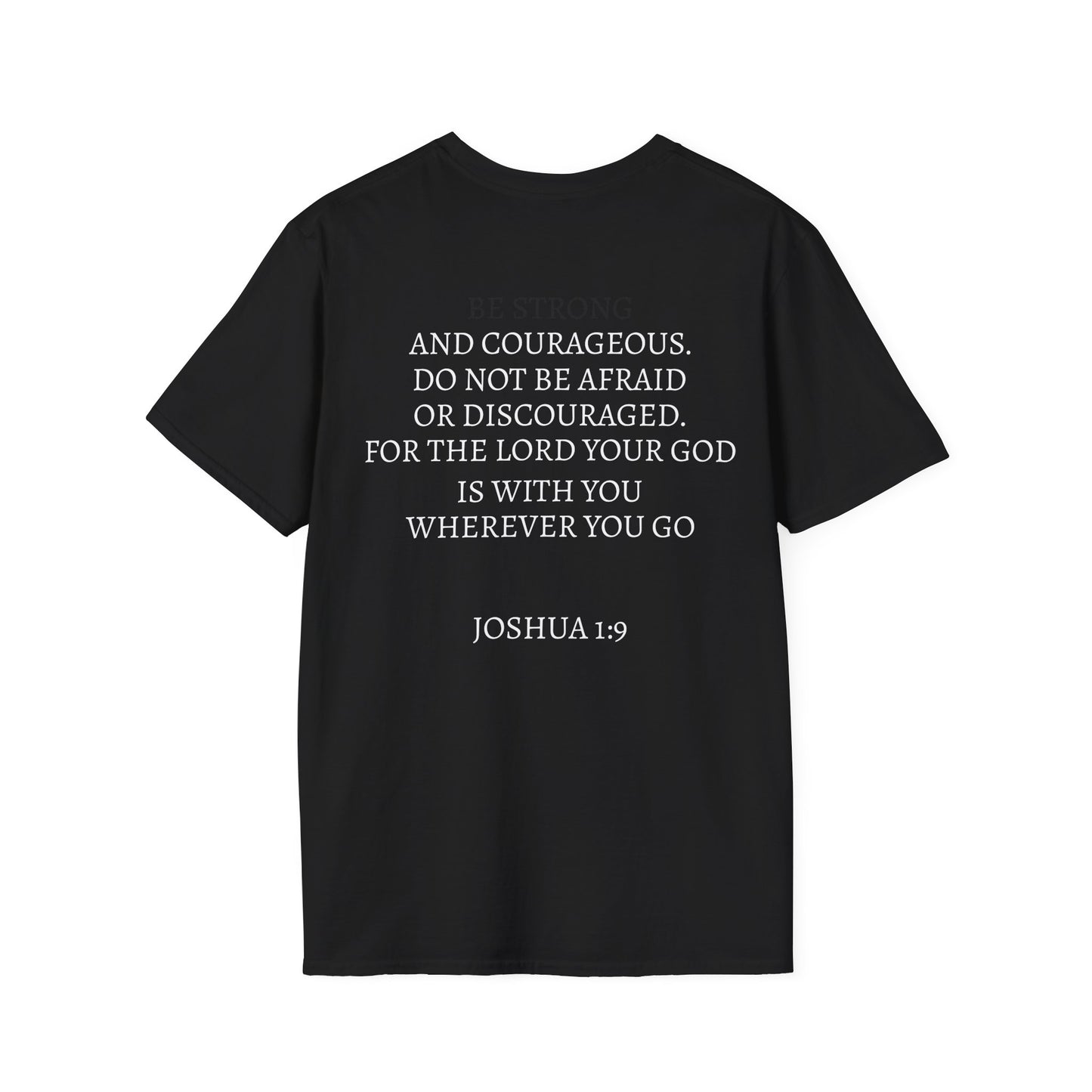 Joshua 1:9 Cross Tee